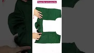 Thumbnail: How to cut and stitch beautiful floral baby frock just in 1 minutes #shorts