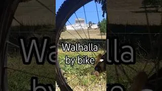 Thumbnail: 🏛️🚴 Finally reached Walhalla by bike! 💪 Нарешті дісталися велосипедами до Вальгалли 🚴 #travel