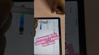 Thumbnail: Samsung S9 Fe Tab - Lavender Edition 🪻🫰