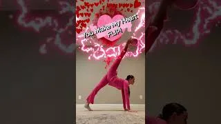 Thumbnail: You Make My Heart FLIP! 🤸‍♀️ Happy Valentine's Day ❤️#gymnast #shorts