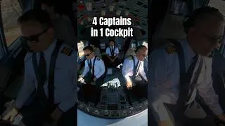 Thumbnail: 4 Captains. 1 Cockpit. Watch This Takeoff!