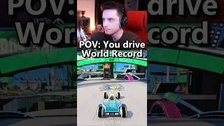 Thumbnail: INSANE World Record! 🤯 #trackmania #gaming #shorts #racing #funny