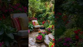 Thumbnail: Small Space, Big Garden Dreams  #gardeninspiration #gardendesign #outdoorliving #verticalgarden