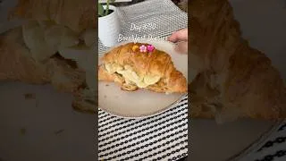Thumbnail: Day 8/30: Easy Banana Croissant Breakfast #breakfastideas #breakfast #easybreakfast