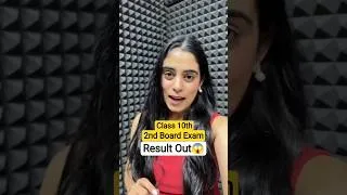 Thumbnail: Class 10th 2nd Board Exam Result Out😱 #class10