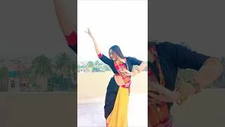 Thumbnail: Drenched in the colour of love and devotion ✨ #dance #shorts