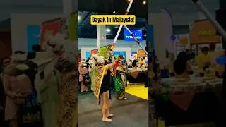 Thumbnail: This Dayak Dance from Malaysia Will Give You CHILLS! 🇲🇾🔥#shorts