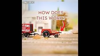 Thumbnail: Can You Guess How This Model Tractor Pulls A Train? #train #tractor #magic #impossible