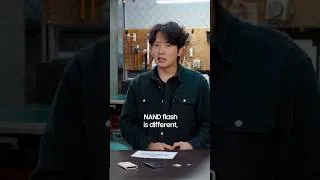 Thumbnail: DRAM vs NAND Explained in 40 seconds #shorts