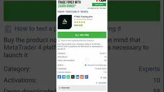 Thumbnail: FTMO Trading EA and all other prop firms . No martingale