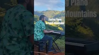 Thumbnail: 🎹 Playing Piano in Tahiti Mountains | Pokarekare Ana (Traditional Māori Song)