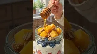 Thumbnail: 🍓 Rainbow Fruit Yogurt Parfait | Easy Kids Recipe | SamVeda Mini Chefs |  #kidslearning #kids