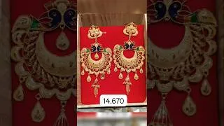 Thumbnail: Latest 22k gold earrings design #shortsfeed #shorts #gold