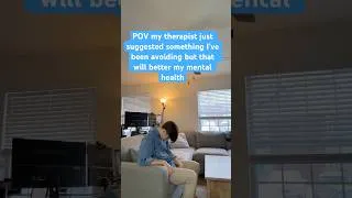 Thumbnail: Fine I guess today is the day #therapy #MentalHealth #therapist #relatable #youcandothis #SelfCare