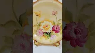 Thumbnail: FOR SALE Hand Painted Japan Floral Basin Bowl $12 + shipping #shorts #handpainted #ceramicbowl