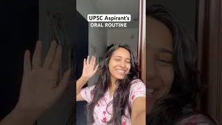 Thumbnail: UPSC Aspirant Tries AGARO Oral Irrigator for the First Time 😭😂| Honest Review #shorts #upsc #viral