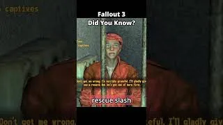 Thumbnail: Did You Know In Fallout 3? #fallout #fallout3 #gaming #didyouknow #didyouknowfacts #fact #bethesda
