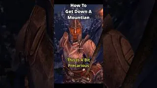 Thumbnail: How To Get Down A Mountain In Oblivion #modded #elderscrolls #oblivion #funny #falling