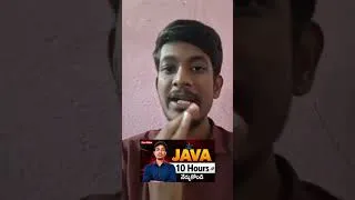 Thumbnail: java full course in telugu  #javatutorial #telugu #corejava #programming