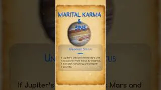 Thumbnail: Jupiter in the 7th House: Did You Pay Your Cosmic Vows? #jupiter  #pastlife   #7thhouse