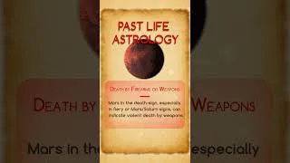 Thumbnail: Mars in 8th House: The Past Life Weapon Trauma You Still Carry #astrology  #mars  #pastlife