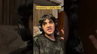 Thumbnail: Why Consistency Beats Quality for Small Creators