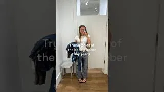 Thumbnail: I tried on all of Hailey Bieber’s Gap jeans…