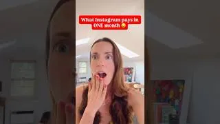 Thumbnail: What Instagram pays in ONE month 🤑