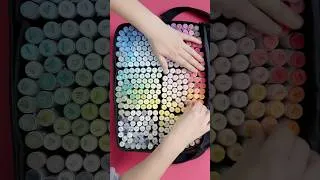 Thumbnail: Sorting the 320 Ohuhu alcohol markers