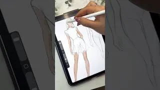 Thumbnail: Digital Fashion Illustration in Procreate/ Fashion designer