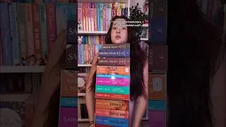 Thumbnail: I bought all of Sarah J. Maas’ books😳 #acotar #throneofglass #crescentcity #bookhaul #booktube