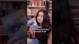 Thumbnail: Should I give the Shatter Me series a second chance? #booktube #shatterme #aaronwarner ￼#bookrecs