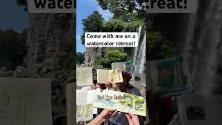 Thumbnail: Come to France with me! #watercolor