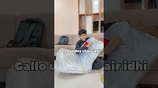 Thumbnail: Air lo undey chair idhey #chair #unboxing #funny #trending #shorts