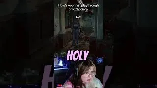 Thumbnail: A lot of mistakes were made 🥴 #re2 #gamingshorts