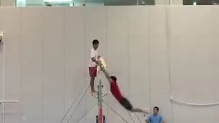 Thumbnail: Double kovacs attempt