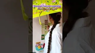Thumbnail: Monsoon haircare essential 🌧️💦🌸 #haircare #monsoon #monsoonessentials #haircareessentials #shorts