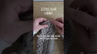 Thumbnail: How to knit the cables on the Billie pullover and cardigan