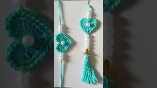 Thumbnail: handmade crochet rakhi #shorts #trending #viral #rakhi2026 #RakhiSpecial #handmade #easycrochet