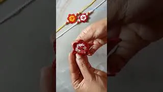 Thumbnail: Swastik Rakhi #Crochet #diyhandmaderakhi #rakhi #shorts #trending #viral #handmaderakhi #diy