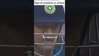 Thumbnail: Types Of Students In Class 💀 Pt.1 | ft. Cricket Version 🏏😂 #shorts