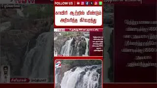 Thumbnail: காவிரி ஆற்றில் மீண்டும் அதிகரித்த நீர்வரத்து #shorts