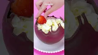 Thumbnail: 🍫🍓 Chocolate Meets Fresh Berries | The Perfect Sweet Treat 🫐  #cake #dessert #chocolate
