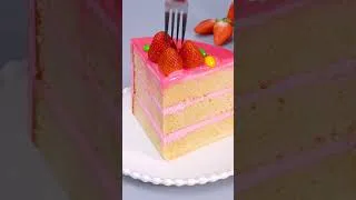 Thumbnail: 🍓🎂 Strawberry Pink Cake | A Sweet & Colorful Cake Surprise 🍬 #cake #tastyocean #relax #chocolate