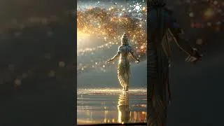 Thumbnail: Let Go of Overthinking 🧘‍♂️ Chant Om Namo Bhagavate Vasudevaya for Inner Calm #shorts