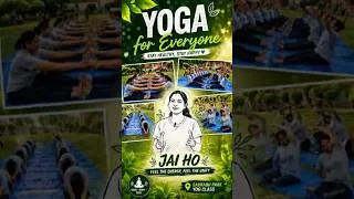 Thumbnail: JAI HO ✨ Group Yoga Flow | Saurabh Park Yog Class | Energy & Unity #poweryoga #yogaflow