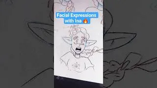 Thumbnail: My Main OC Ina 🌸Fiery & Determined!🔥 I am creating a Y2K webcomic!