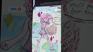 Thumbnail: Creating Y2K Magical Girl Vibes ✨️ Sketchbook Concepts!