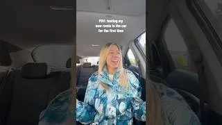 Thumbnail: Testing my new remix in the car. 🎵 What do you think? 👀 #madonna #remix #melodictechno