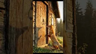 Thumbnail: 🦊 Fox Asks Human to Save Her Sick Baby ❤️ | Emotional Animal Rescue #shorts#animals #animalrescue